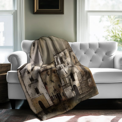 Venetian Art - 1 Piece Premium Blanket