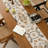 Multicolor Botanical Reversible Floral Jacquard Cotton Blend Table Runner 14" W X 72" L