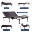 Zero Gravity Adjustable Bed Frame with Wireless Remote, Head and Foot Incline-466241822