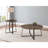 Round Engineered Wood Coffee Table