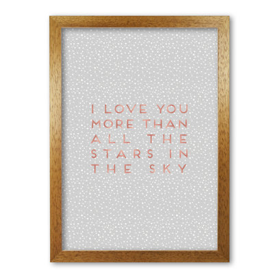 I Love You - Print