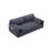 Flum 66“ Queen Size Convertible Sleeper Sofa Bed Pull-Out Futon Loveseat-81786179