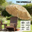 Parasol d'extérieur, parasol de jardin extérieur de style hawaïen, parasol de patio