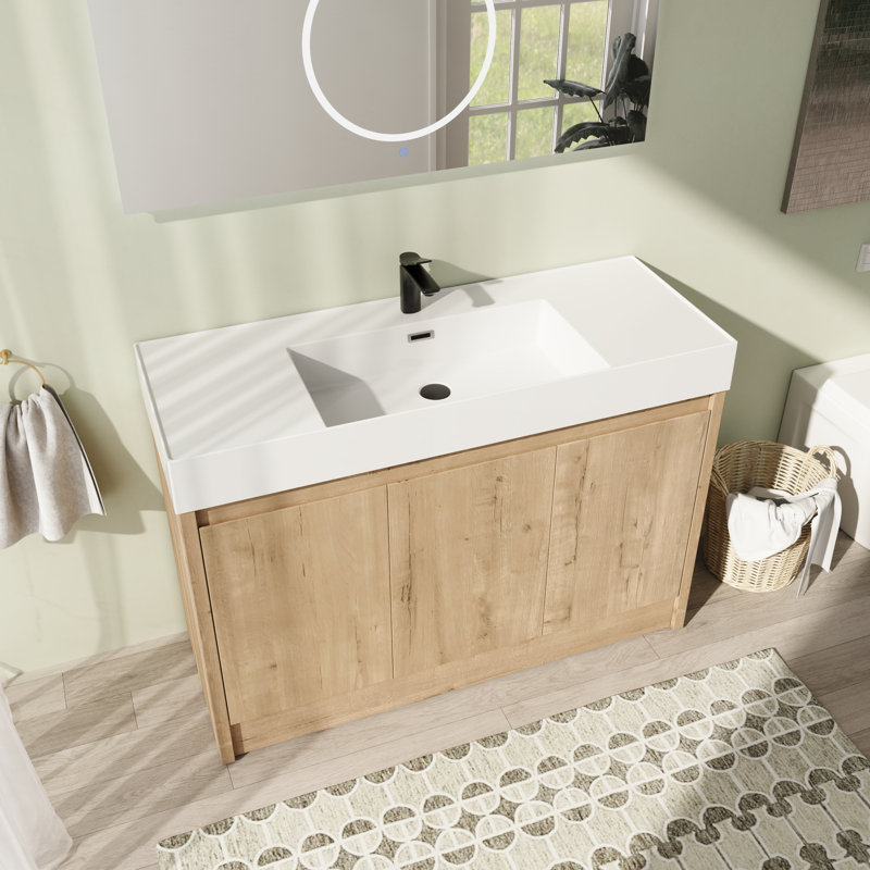 Meuble-lavabo simple 47,27 po avec comptoir