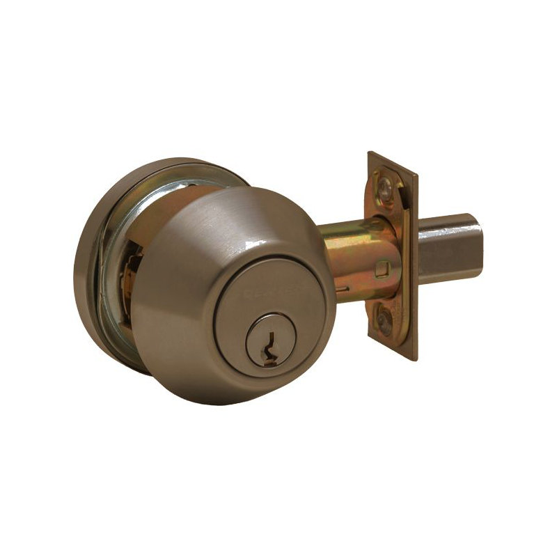 Single Cylinder Deadbolt, Oil Rubbed Bronze