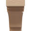 Bois de cèdre brut Pescadero, Corbeau Thane, brun clair apprêté-88290495