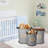 Chessman Fabric Laundry Hamper with Handles