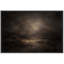 «Abstract Moody Horizon», œuvre d'art abstraite sur toile, impression de giclée sur toile encadrée-126054339-126054344