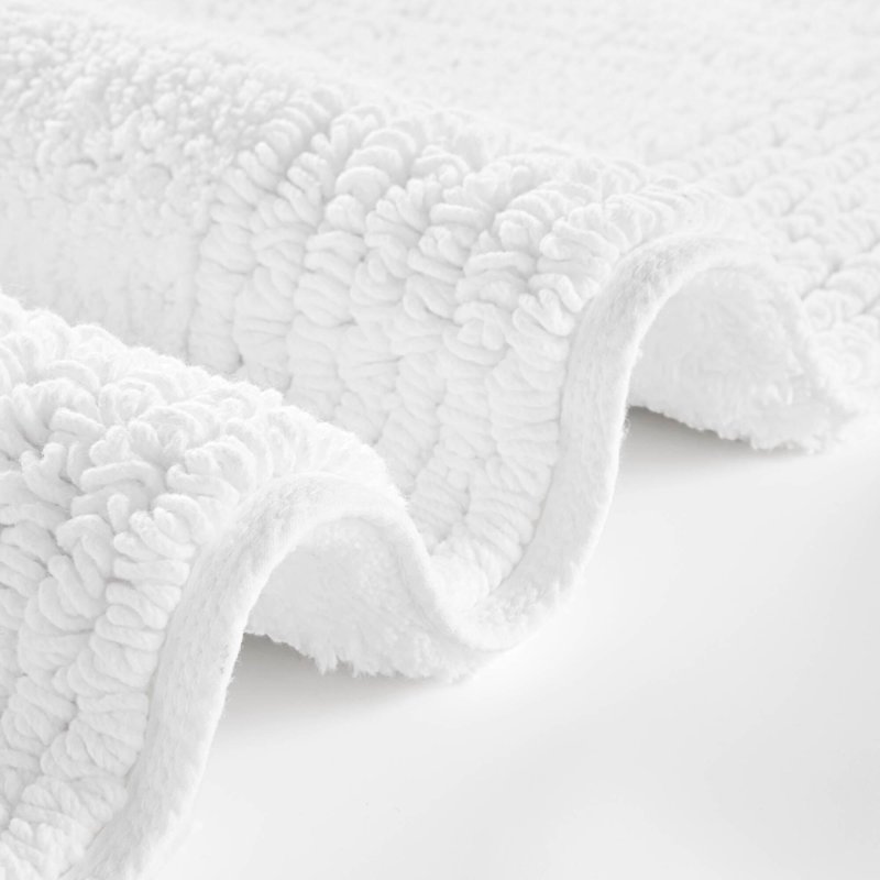 Tapis de bain réversible 100% coton touffeté 3000 g / m², Rectangle 2 pi x 3 pi 8 po