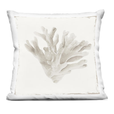 Coussin décoratif Sandy Coral Drift