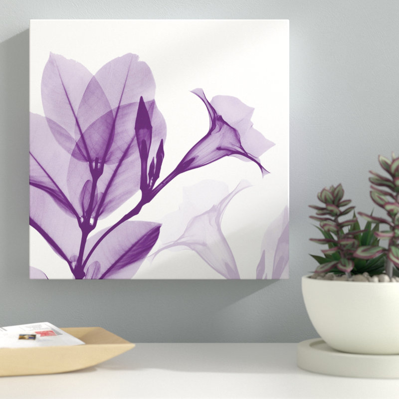 Lavendar Mandelilla - impression sur toile tendue, H 12 po x l 12 po