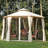 13 Ft. W x 13 Ft. D Steel Patio Gazebo-111234904