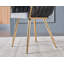 Single Velvet Upholstered Dining Chair | Arm Chair | Metal Legs-70052661-128617706