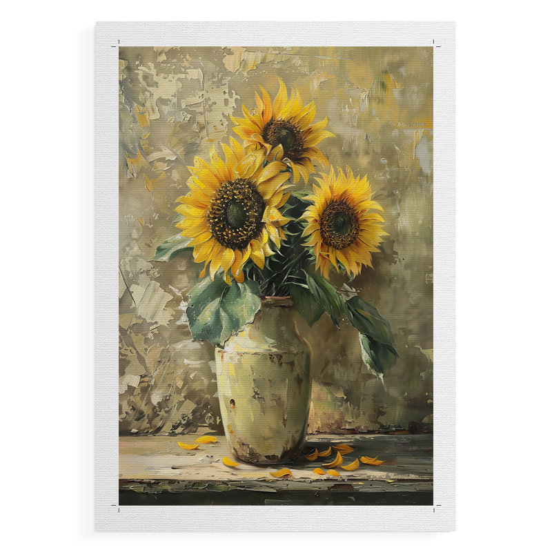 FLORAL Series XXI - Impression sur toile seulement - NON-CADRE, H 36 po x l 24 po