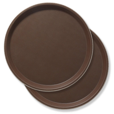 11" Round Non-Skid Serving Trays, NSF Certified