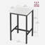 Belldas Square Outdoor Bar Table - 60 cm W 60 cm D-658011607-658011612