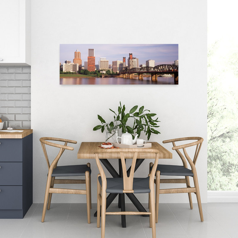 Portland Oregon USA by Craig C. Sheumaker - Wrapped Canvas Panoramic Print, 30.48 cm H x 91.44 cm W
