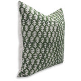 Block Print Throw Pillow Cover DTBLKTLSquare