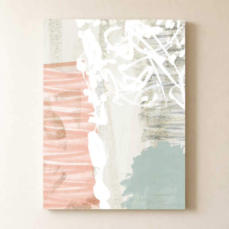 «Smooth Abstract I» par Dan Meneely - Impression sur toile