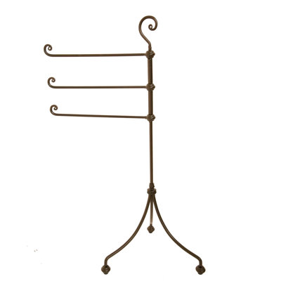 Specht 41 cm L 3 - Bar Freestanding Towel Rack Towel Stand