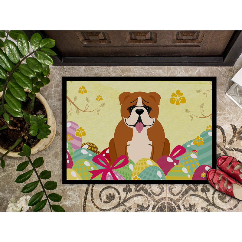 Saroyan Non-Slip Easter Outdoor Doormat, 27" H x 18" W