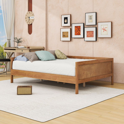 Wood Daybed with Sturdy Slats Support