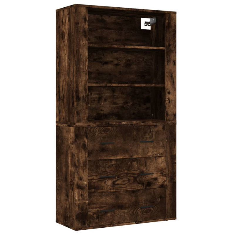 Losantville 33cm Sideboard, Smoked Oak