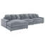 Canapé modulaire rembourré Cassidy Fog