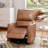 Stazia Faux Leather Recliner