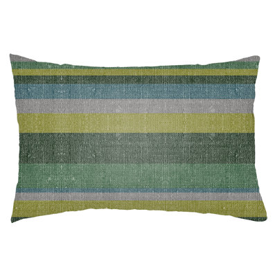 Lolita Lilac Striped Reversible Throw Pillow