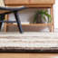 Tapis brun / beige fait à la main Grabowski Pafford-969378358