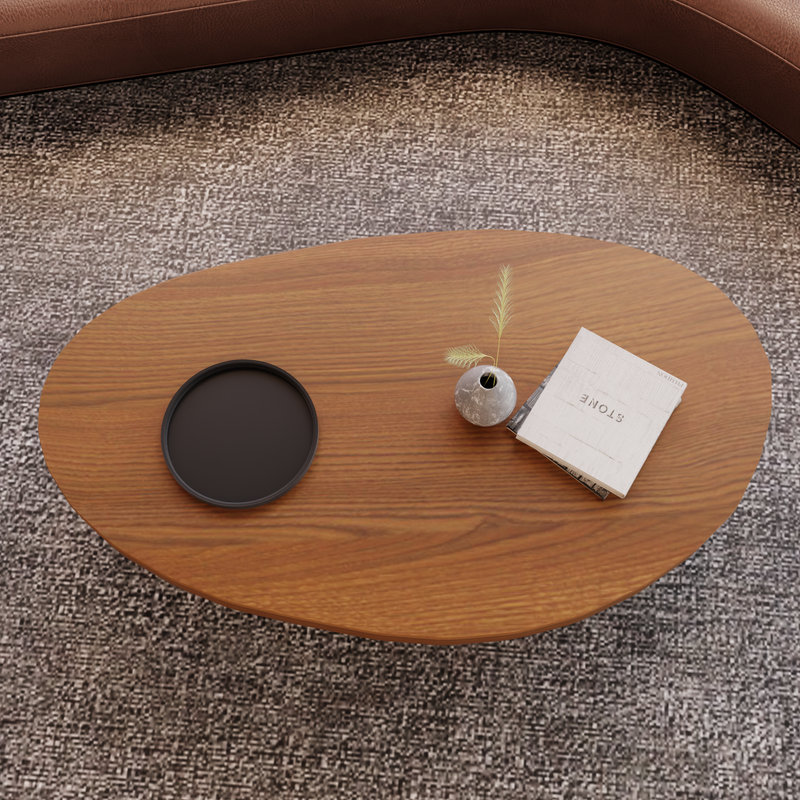 Versatile Mobile Bamboo & Glass Side Table