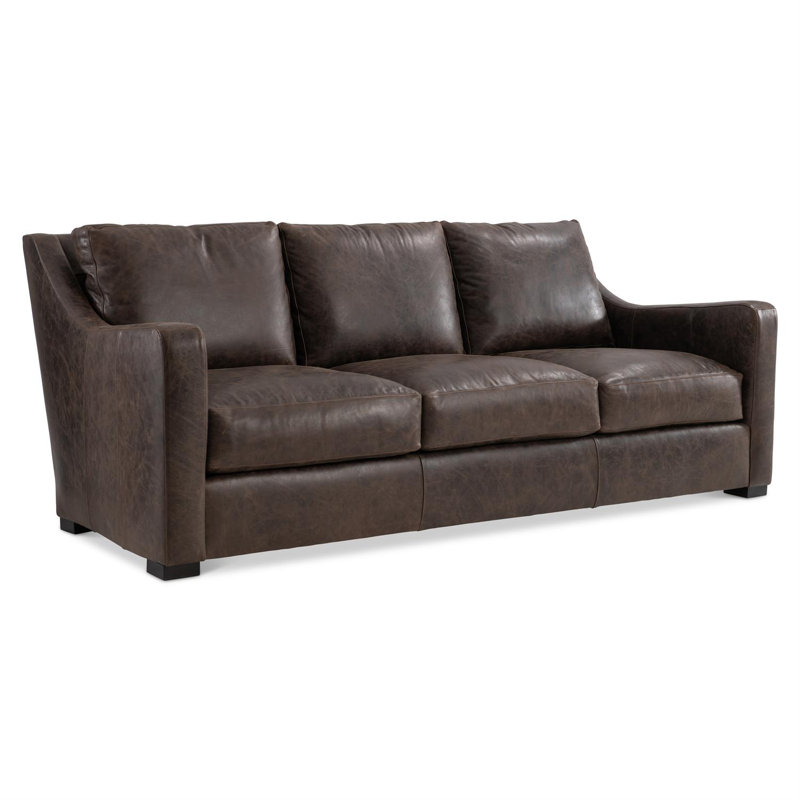 Bernhardt Ventura Leather Sofa