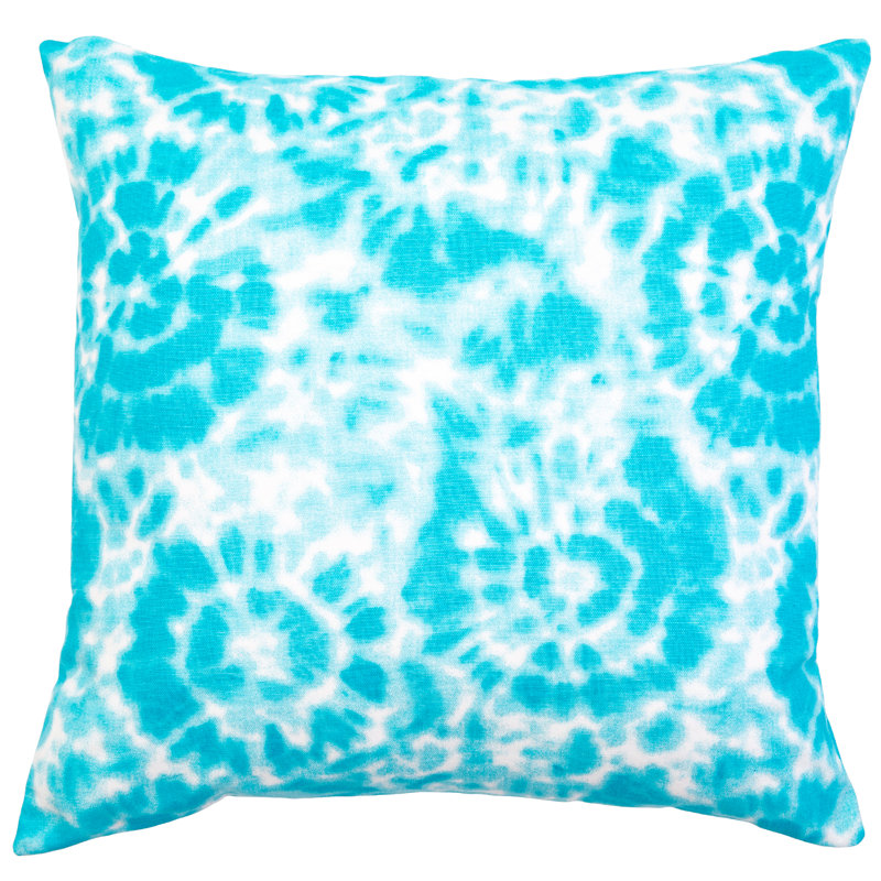 Housse et insert de coussin décoratif carré Peyton, 20 po x 20 po, Bleu