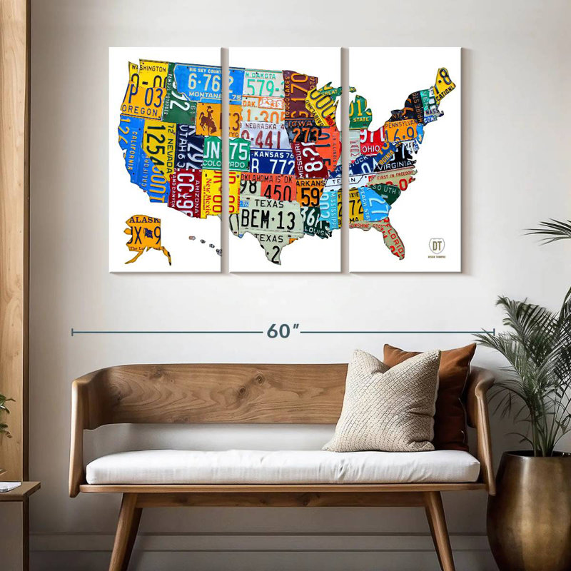 Plaque de licence Amanjeet USA II, H 32 po x l 50 po