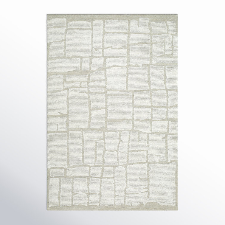Hand Tufted Wool Abstract Indoor Rug