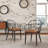 Abreha Faux Leather Upholstered Dining Chairs-895141761
