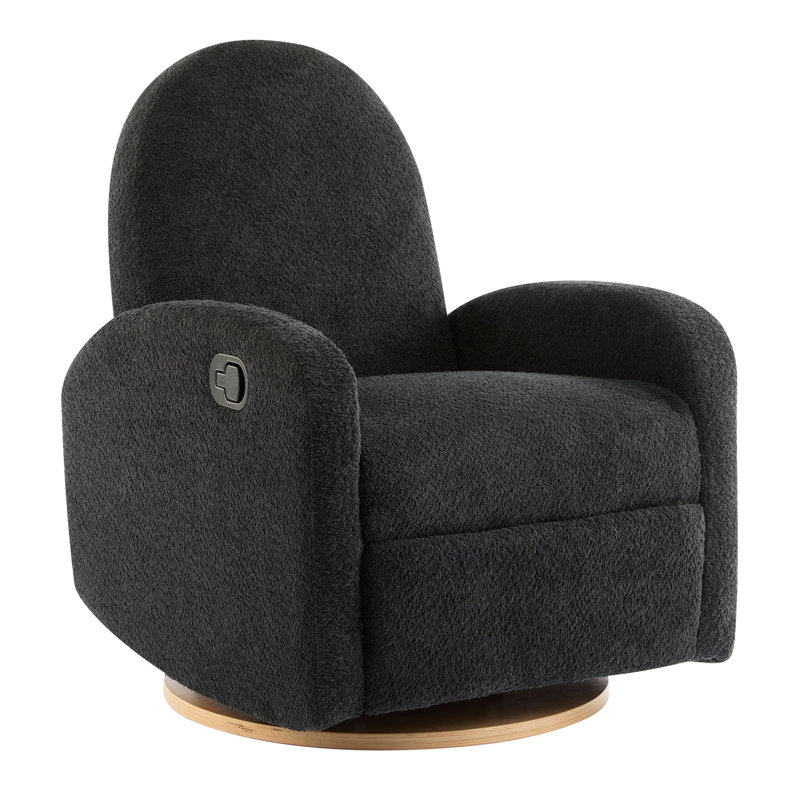Fauteuil inclinable et pivotant 360 ° - noir, Noir