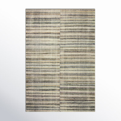 Humphrey Modern & Contemporary Area Rug in Brown/Green/Gray