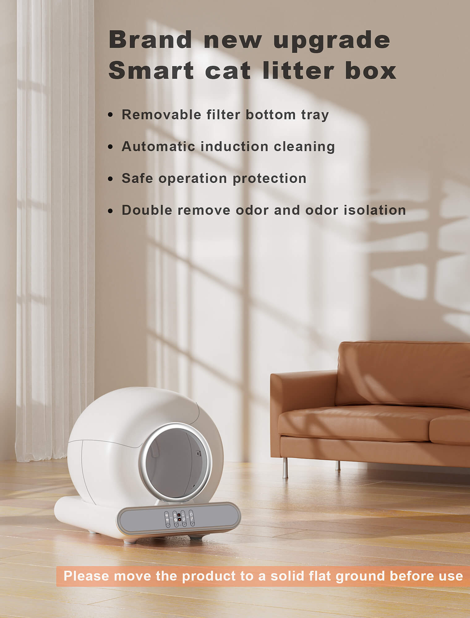 Tucker Murphy Pet™ The Latest Generation Automatic Cat Litter Box