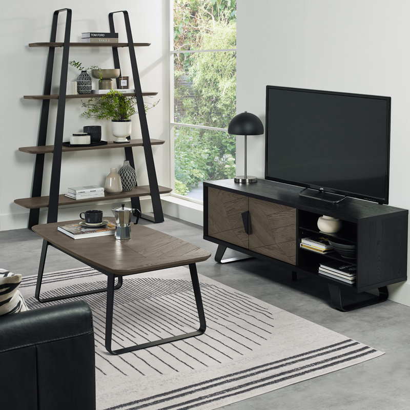 Airina Sled Coffee Table, Grey
