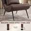 Faux Leather Accent Chair