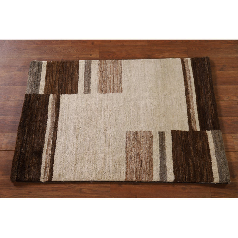 Geometric Gabbeh  Oriental Rug 2x3