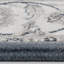 Tapis oriental bleu foncé en polypropylène de 26 po Bungalow Rose Quinonez Rockland Bungalow Rose