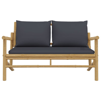Aniceto Bamboo Wooden Garden Bench by Bayou Breeze