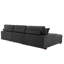 Canapé modulaire en velours côtelé 3 pièces Milbrey-439441746-439441758