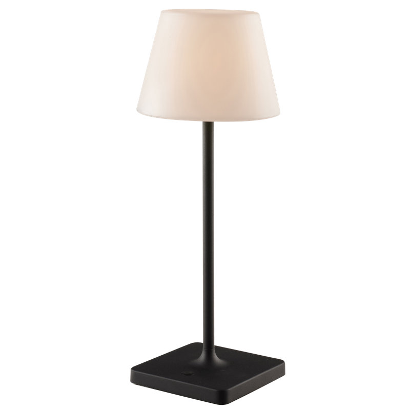 Agilmar Metal USB Table Lamp, Black