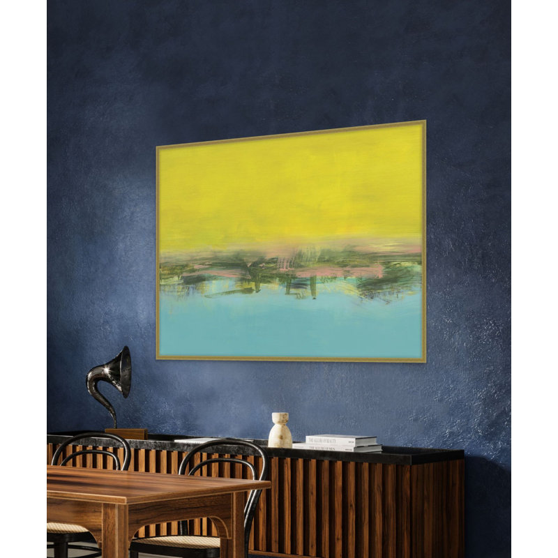 Abstract Print by Kathleen McCarty, 18.25" H x 24.25" W