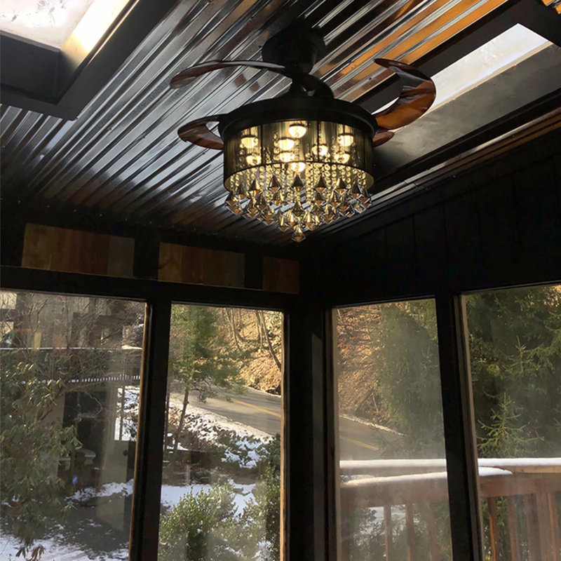 Abdul-Samad 42'' Ceiling Fan with LED Lights