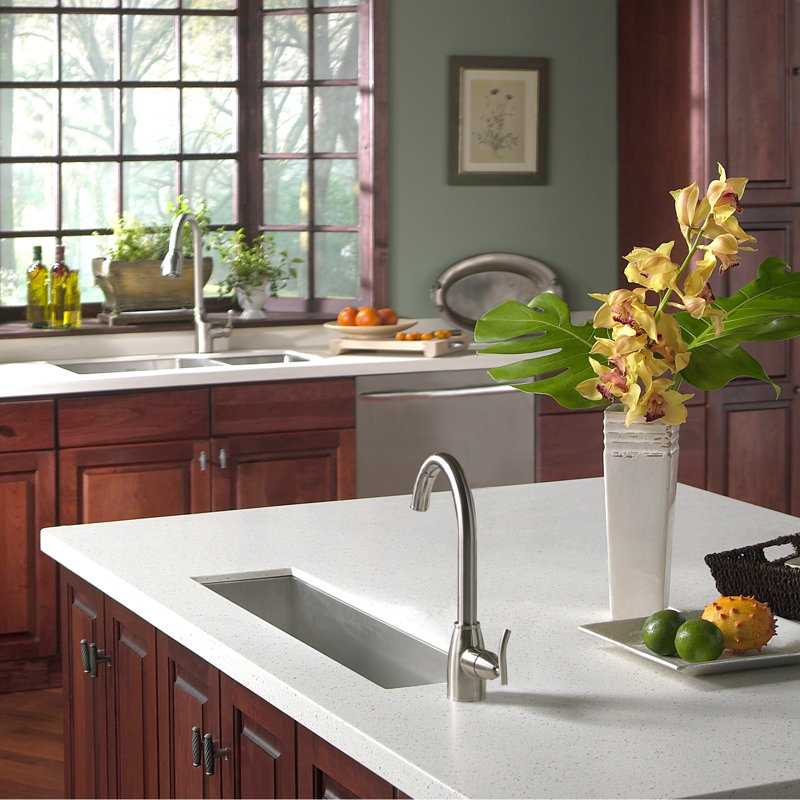 Contempo 23'' L Single Bowl Stainless Steel Kitchen Sink